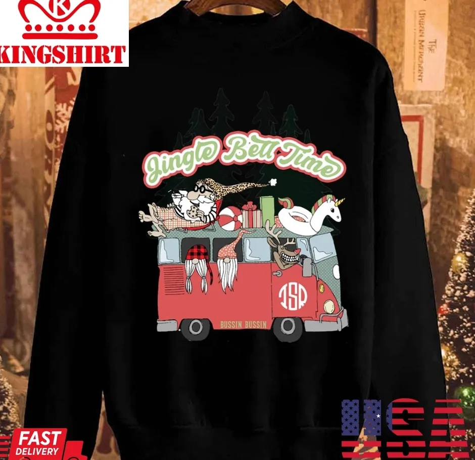 Hot Jingle Bell Time 2023 Christmas Unisex Sweatshirt TShirt