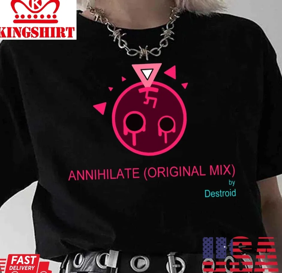 The cool Just Shapes And Beats Annihilate Original Mix By Destroid Unisex T Shirt Unisex Tshirt
