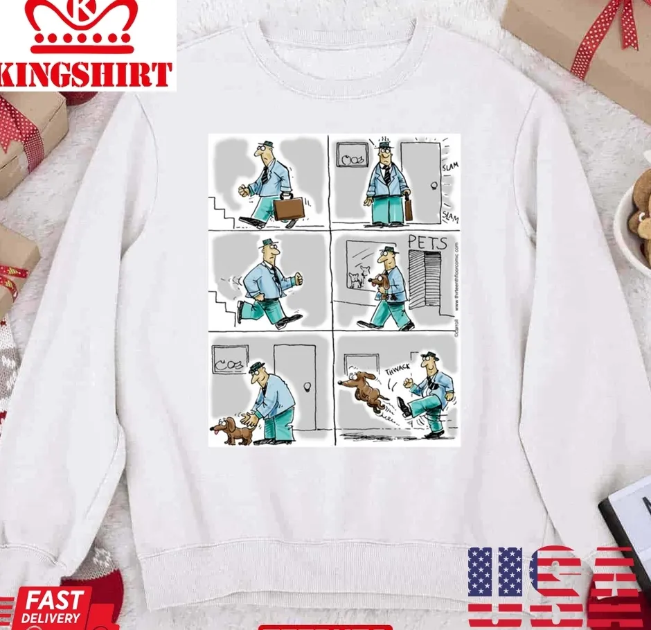 Free Style Kick The Dog Christmas Unisex Sweatshirt Unisex Tshirt
