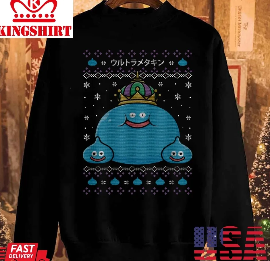 Love Shirt King Slime Christmas Unisex Sweatshirt Size up S to 4XL