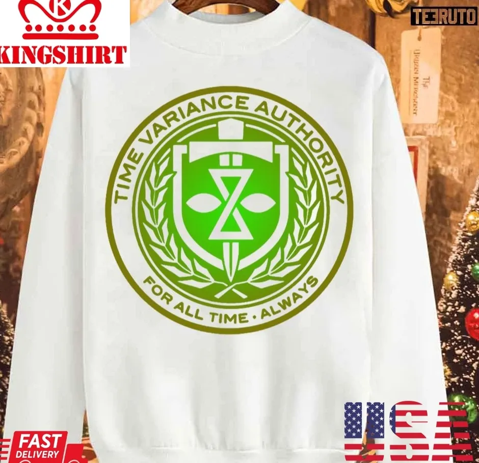 Top Loki Series Tva Logo Unisex Sweatshirt Plus Size