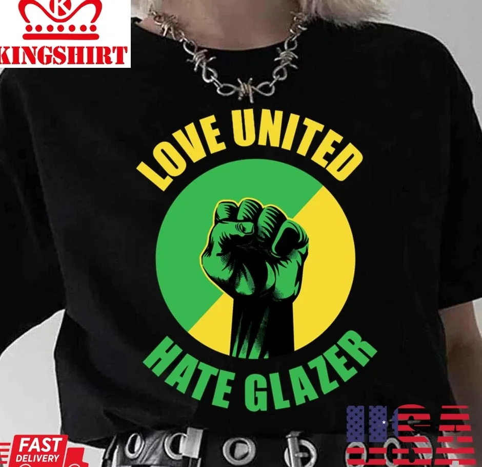 Hot Love United Hate Glazer Vintage Unisex T Shirt TShirt