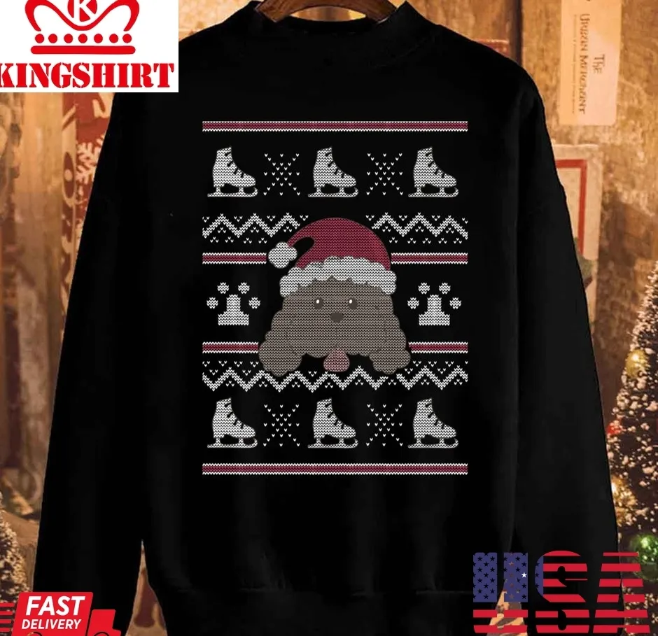 Be Nice Makkachin Christmas Unisex Sweatshirt Plus Size