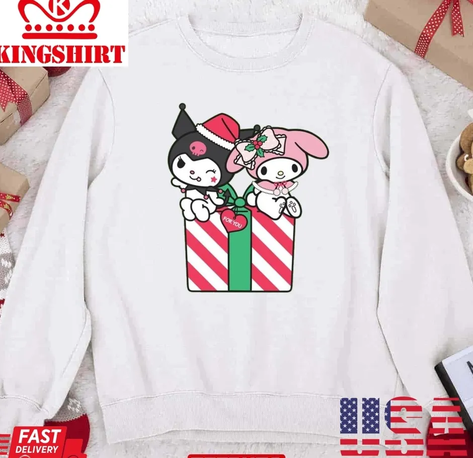 Love Shirt Melody Friend Sanrio Christmas Unisex Sweatshirt Size up S to 4XL