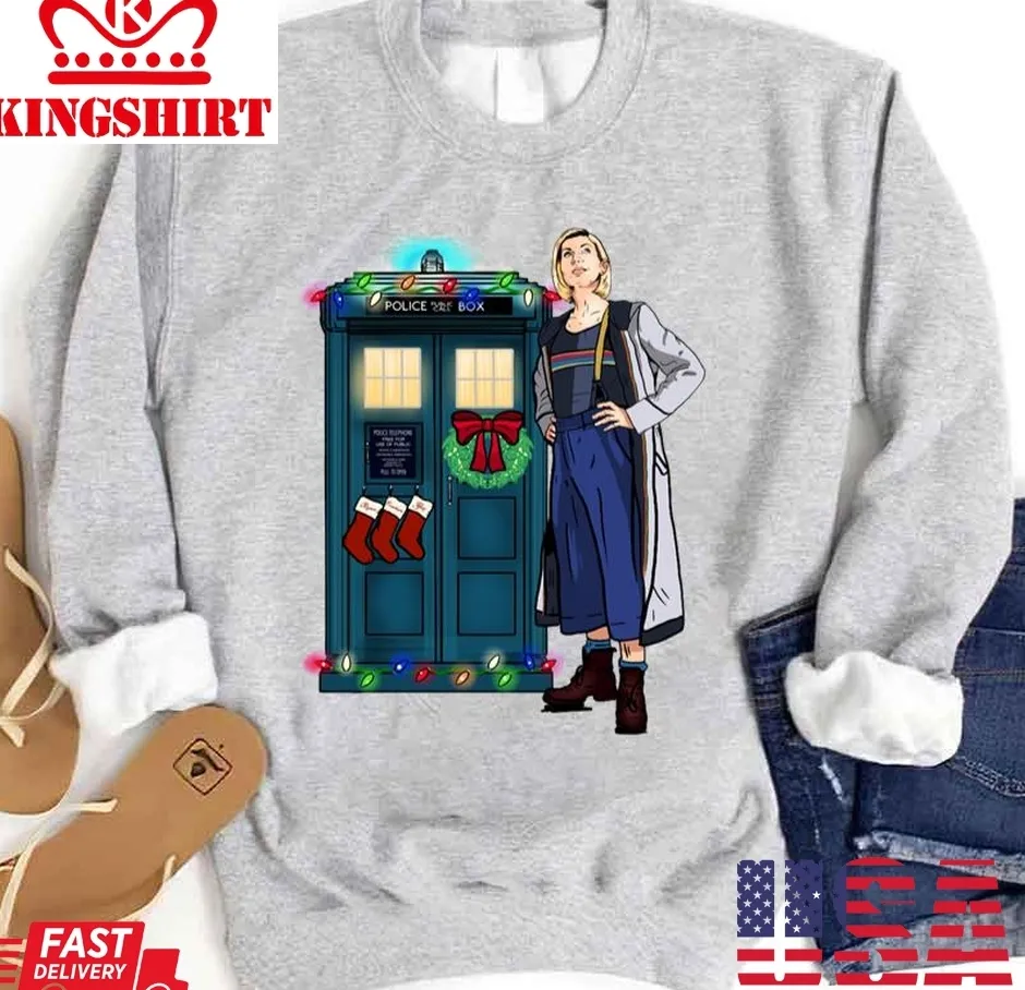 Love Shirt Merry Christmas Doctor Unisex Sweatshirt Size up S to 4XL