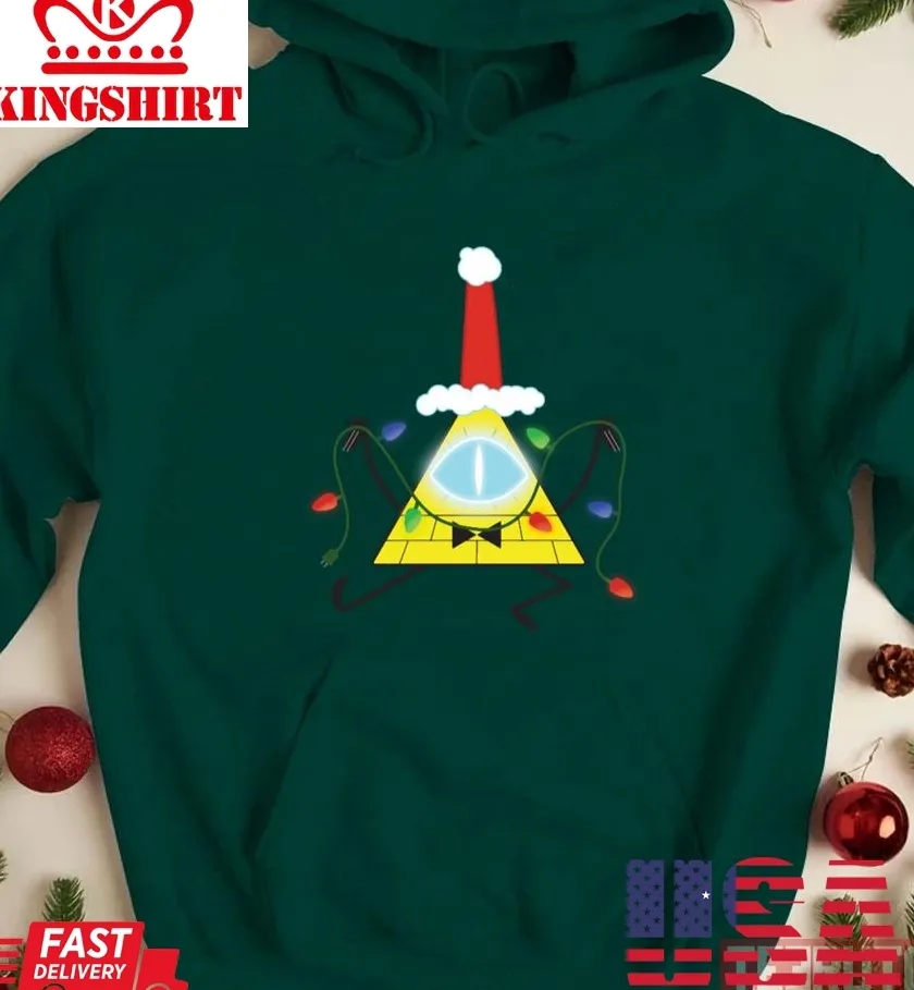 Oh Merry Creepy Christmas Unisex Sweatshirt Size up S to 4XL