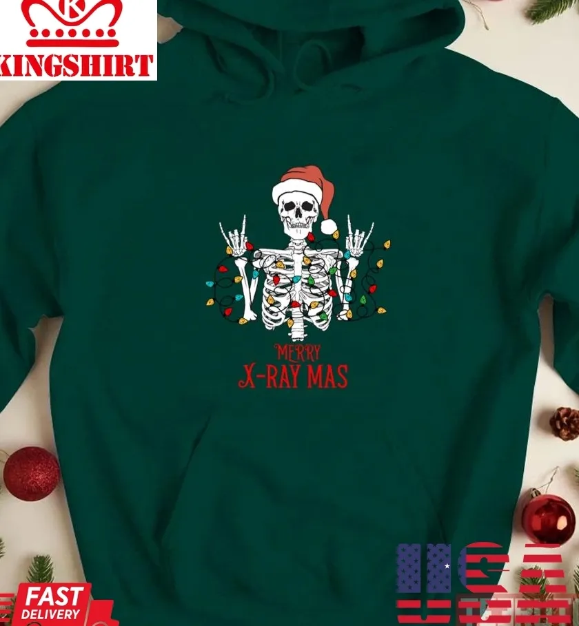 Be Nice Merry X Ray Mas Radiologist Medical Christmas Unisex Sweatshirt Plus Size