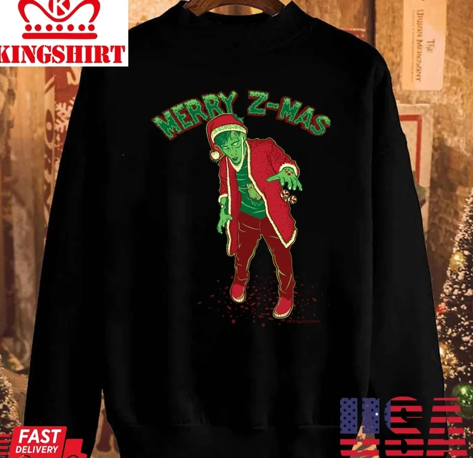 Official Merry Z Mas Christmas Unisex Sweatshirt TShirt