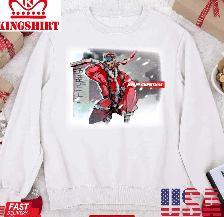 Funny Metal Gear Solid Christmas 2023 Unisex Sweatshirt Plus Size