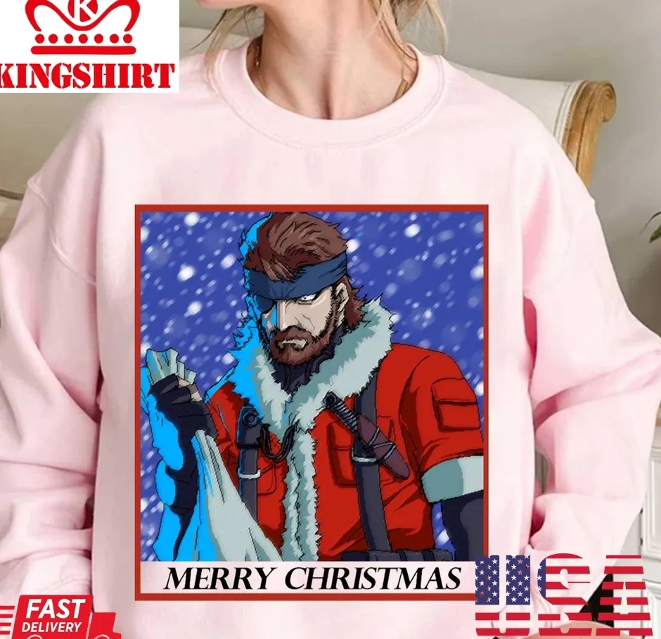 Funny Mgsv Snake Merry Christmas Unisex Sweatshirt Plus Size