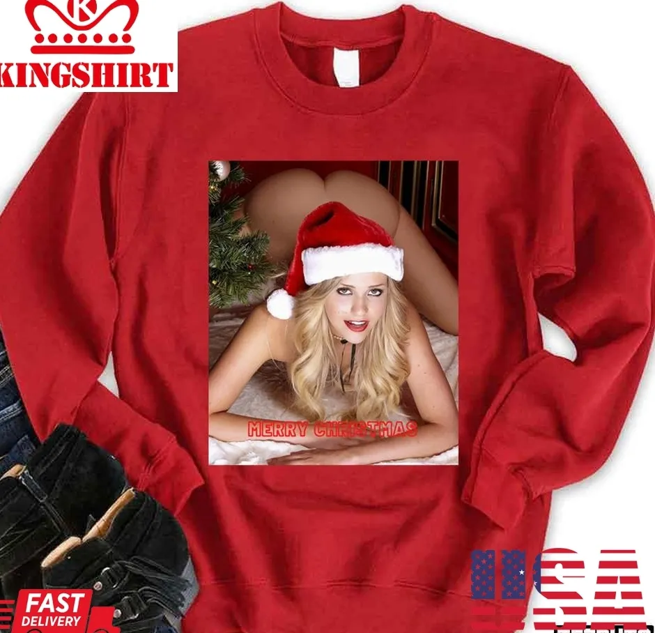 Best Mia Malkova Merry Christmas Porn Unisex Sweatshirt TShirt