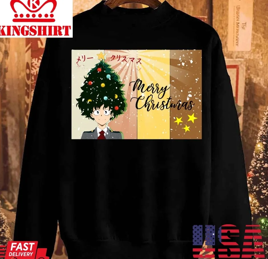 Pretium Midoriya Izuku Seasonal Design Unisex Sweatshirt Plus Size