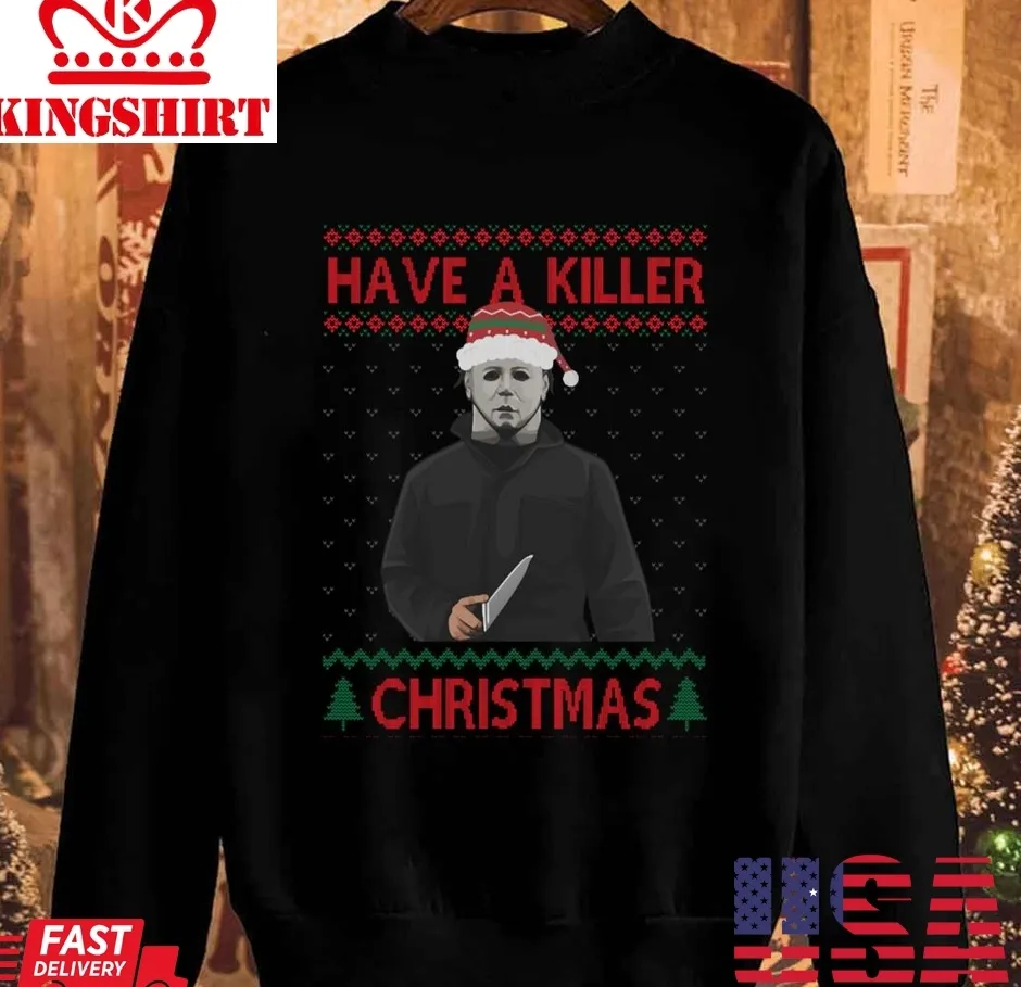Pretium Mike Myers Halloween Funny Christmas Jumper Unisex Sweatshirt Plus Size