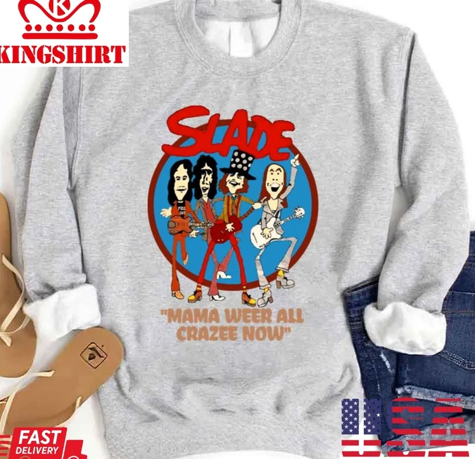 Awesome Nostalgia Slade 2023 Christmas Unisex Sweatshirt Size up S to 4XL