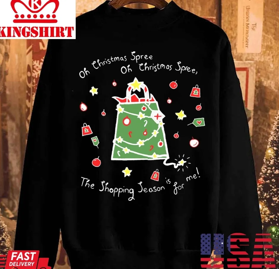 Vote Shirt Oh Spree Christmas 2023 Unisex Sweatshirt TShirt