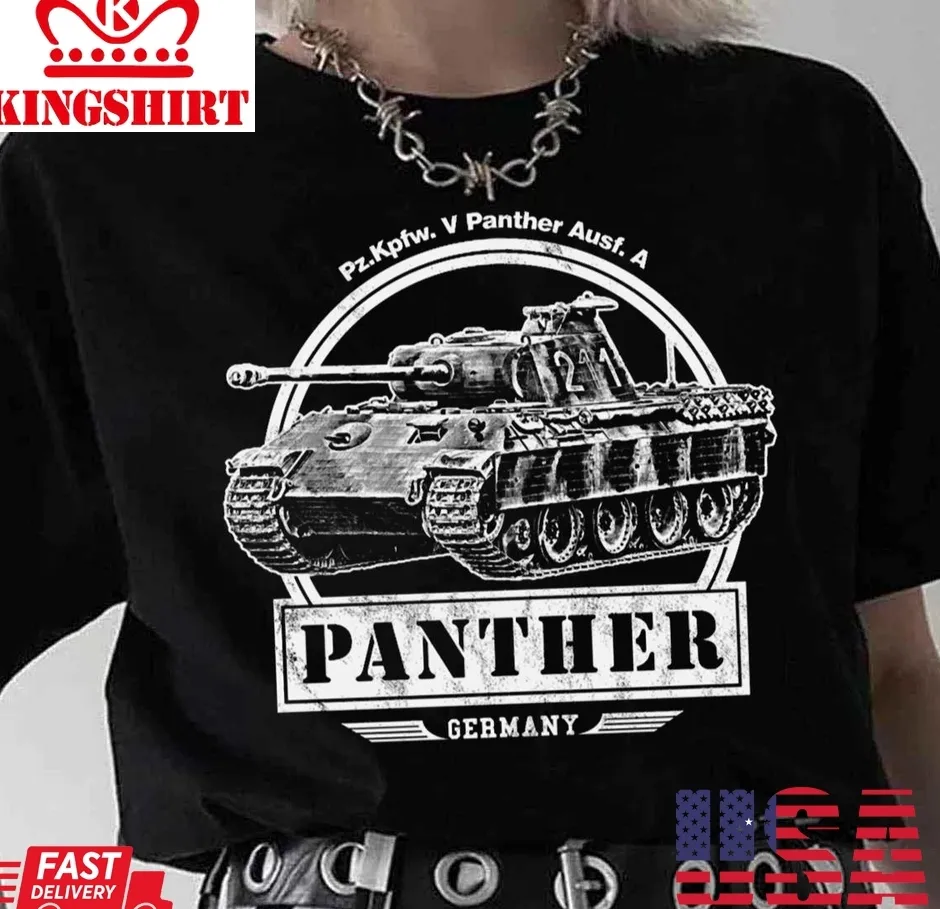 Pretium Panther Ww2 German Tank Vintage Unisex T Shirt Plus Size