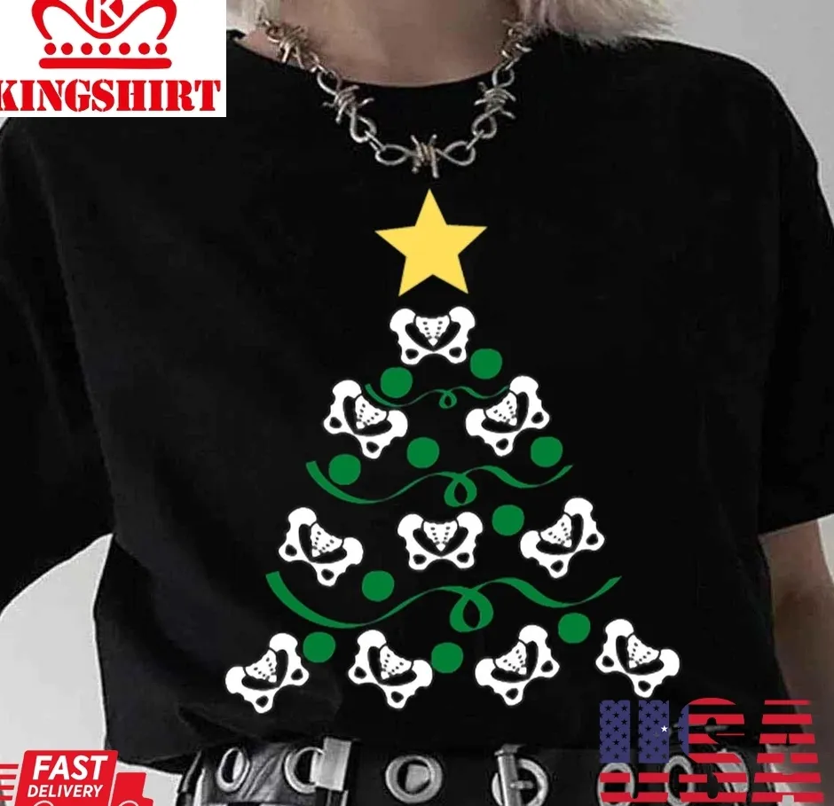 Free Style Pelvic Christmas Tree Unisex T Shirt Unisex Tshirt