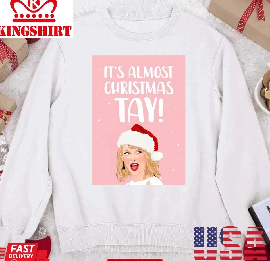 Oh Pink Taylor Christmas Unisex Sweatshirt Size up S to 4XL