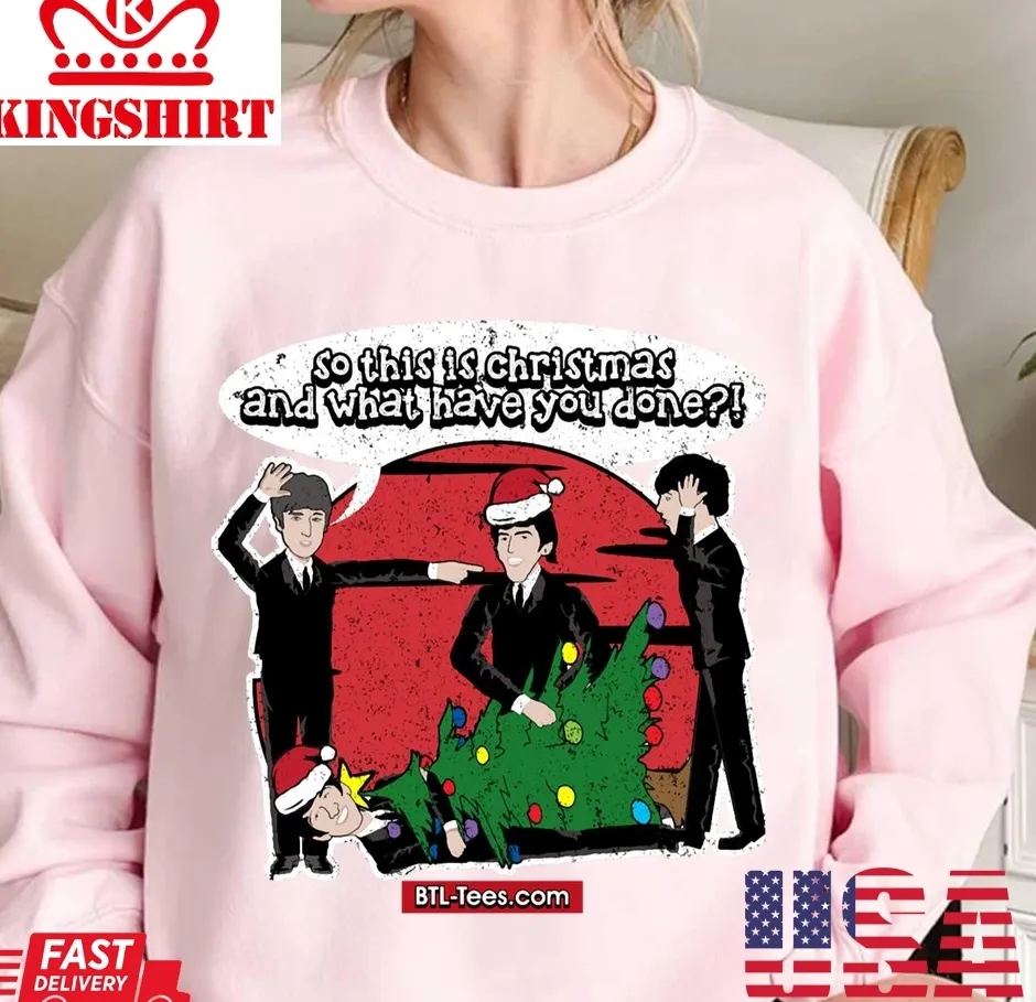 Top Poprock Christmas 2023 Unisex Sweatshirt Plus Size
