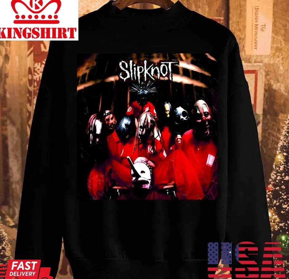 Vintage Punkrock 123 Slipknot Christmas Unisex Sweatshirt Size up S to 4XL