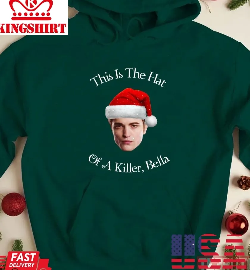 Love Shirt Robert Pattinson Hat Of A Killer The Twilight Unisex Sweatshirt Size up S to 4XL