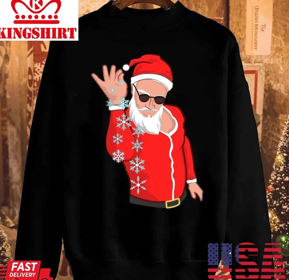 Funny Salt Bae Christmas 2023 Unisex Sweatshirt Plus Size