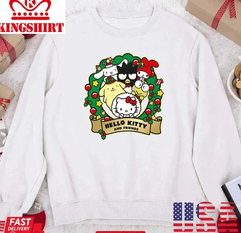 Love Shirt Sanrio 2022 Bia Instragram Christmas Unisex Sweatshirt Size up S to 4XL