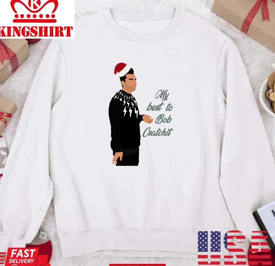 Top Santa David Christmas Unisex Sweatshirt Plus Size