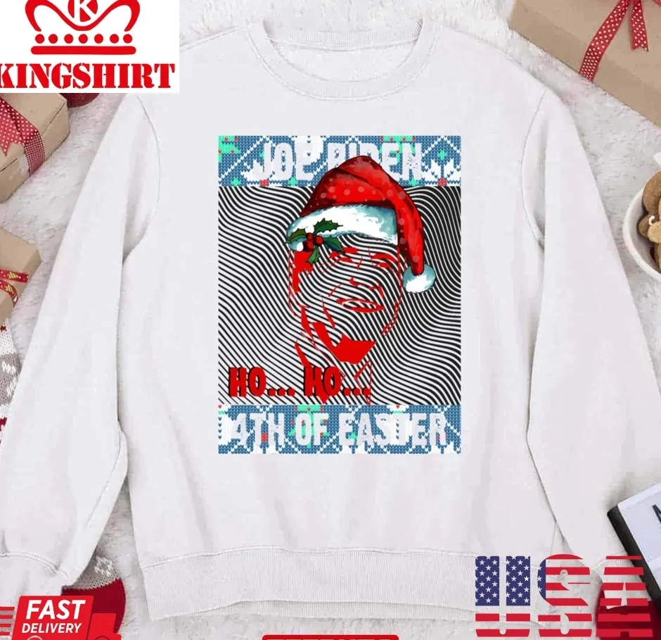 Original Santa Joe Biden Merry 4Th Of Easter Christmas Unisex Sweatshirt TShirt