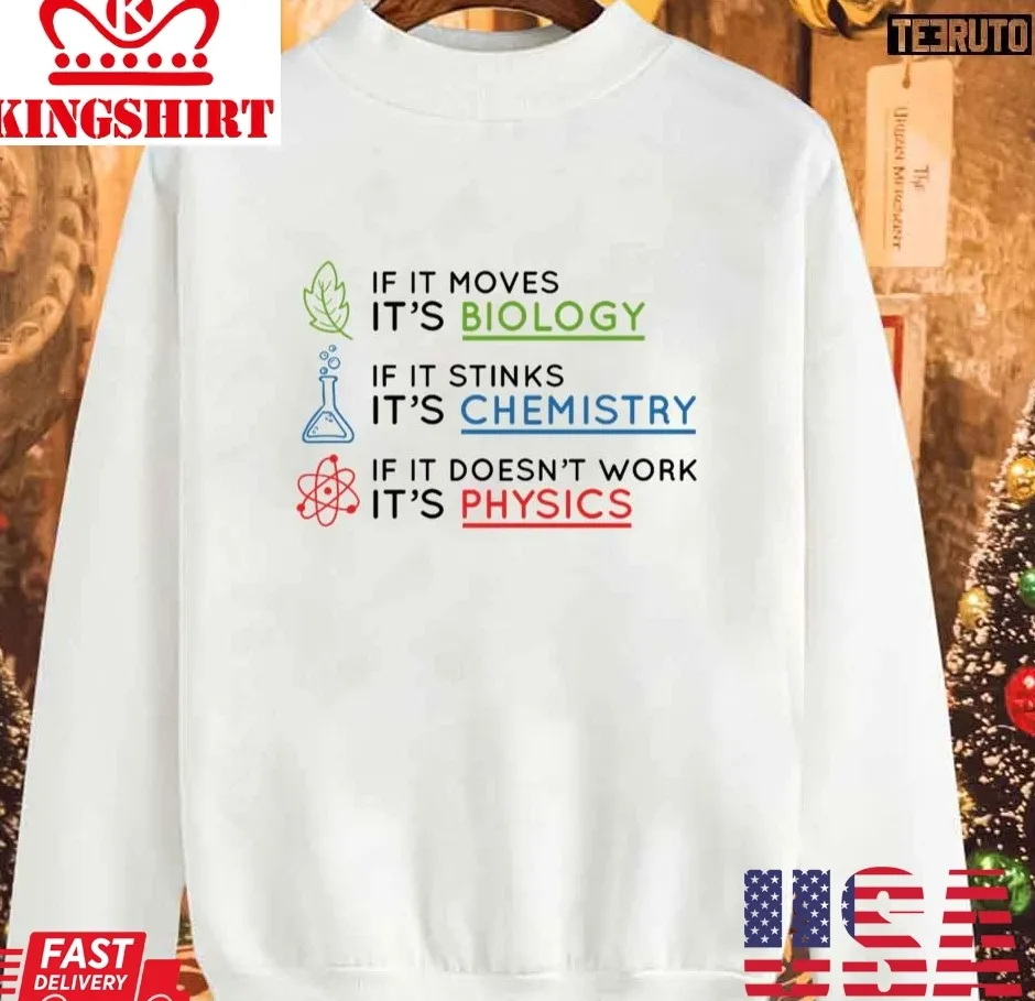 Official Science Christmas Unisex Sweatshirt TShirt