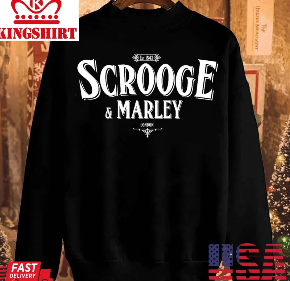 Vote Shirt Scrooge And Marley Christmas Unisex Sweatshirt Unisex Tshirt