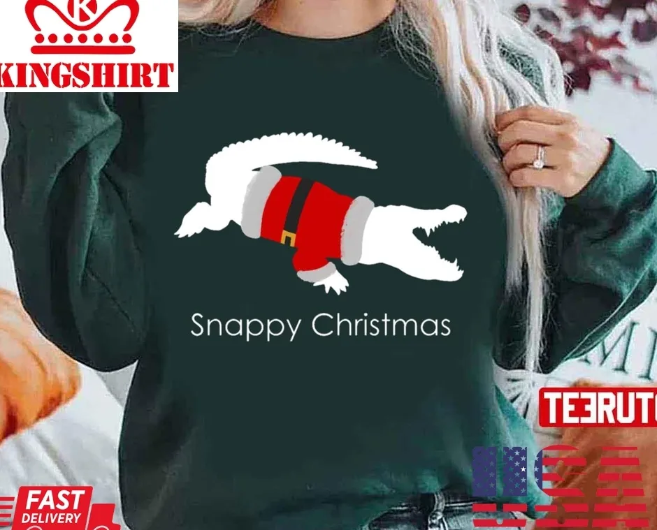 Love Shirt Snappy Christmas Unisex Sweatshirt Size up S to 4XL