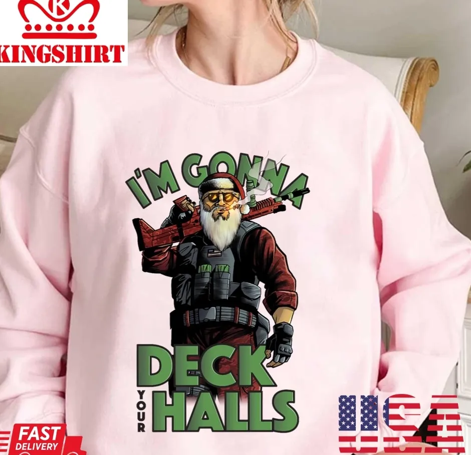 Official Tactical Santa Claus Christmas 2023 Unisex Sweatshirt TShirt