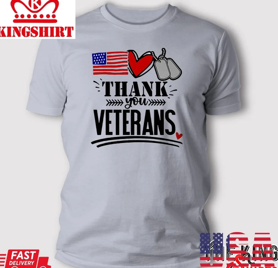 Be Nice Thank You Veterans T Shirt Plus Size