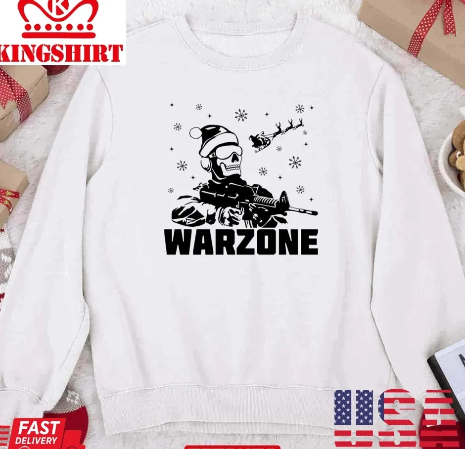 The cool Warzone Christmas 2023 Unisex Sweatshirt Unisex Tshirt