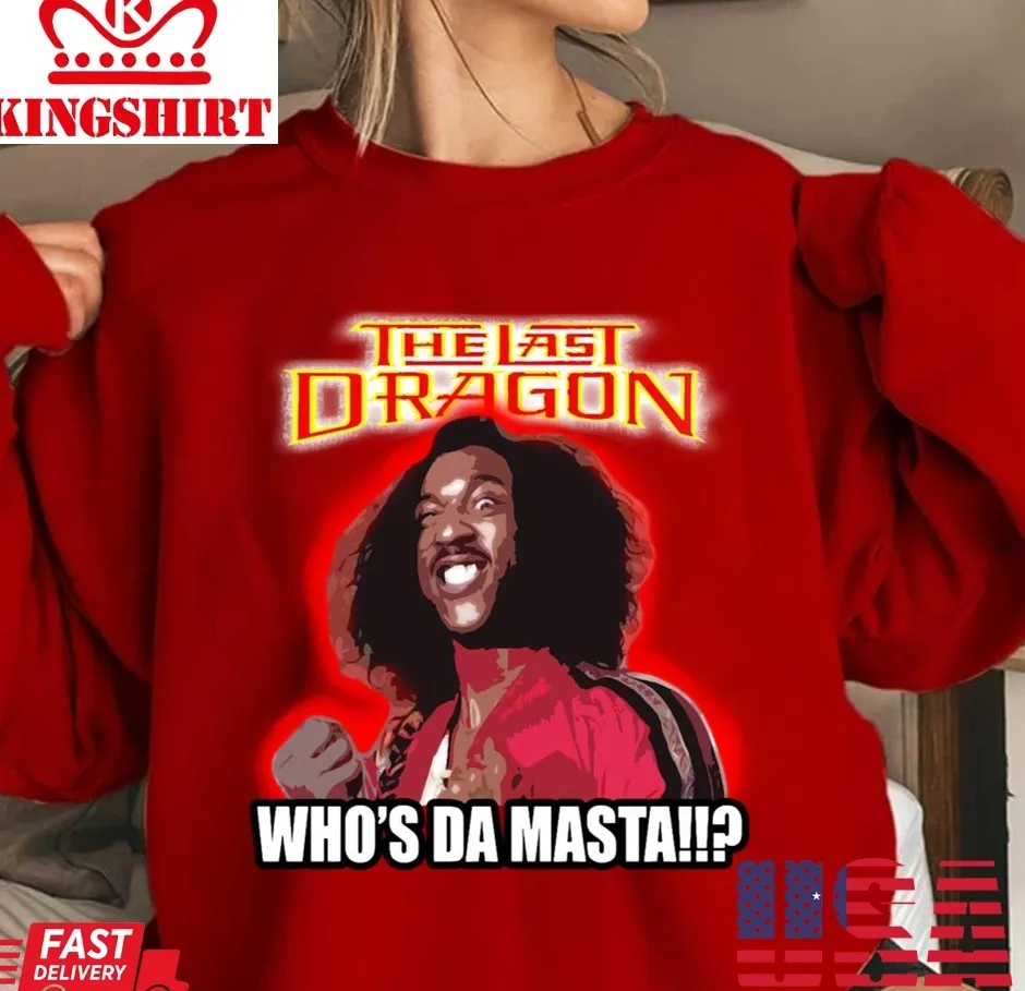 Oh Who The Master Sho Nuff Tri Blend The Last Dragon Unisex Sweatshirt Size up S to 4XL