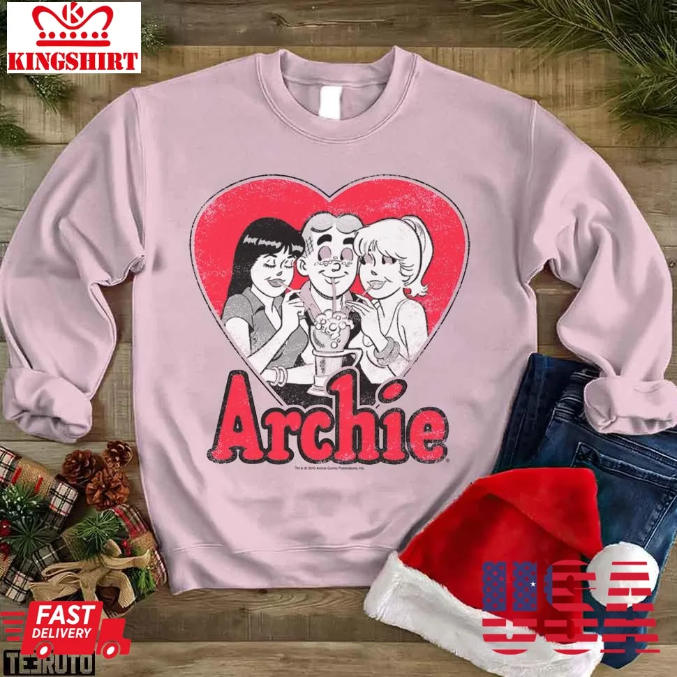 Ac119 Archie Comics Milkshake Youth Unisex Sweatshirt Unisex Tshirt