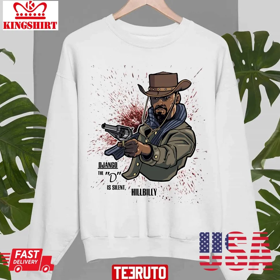 Animated Art Django Unchained Unisex Sweatshirt Plus Size