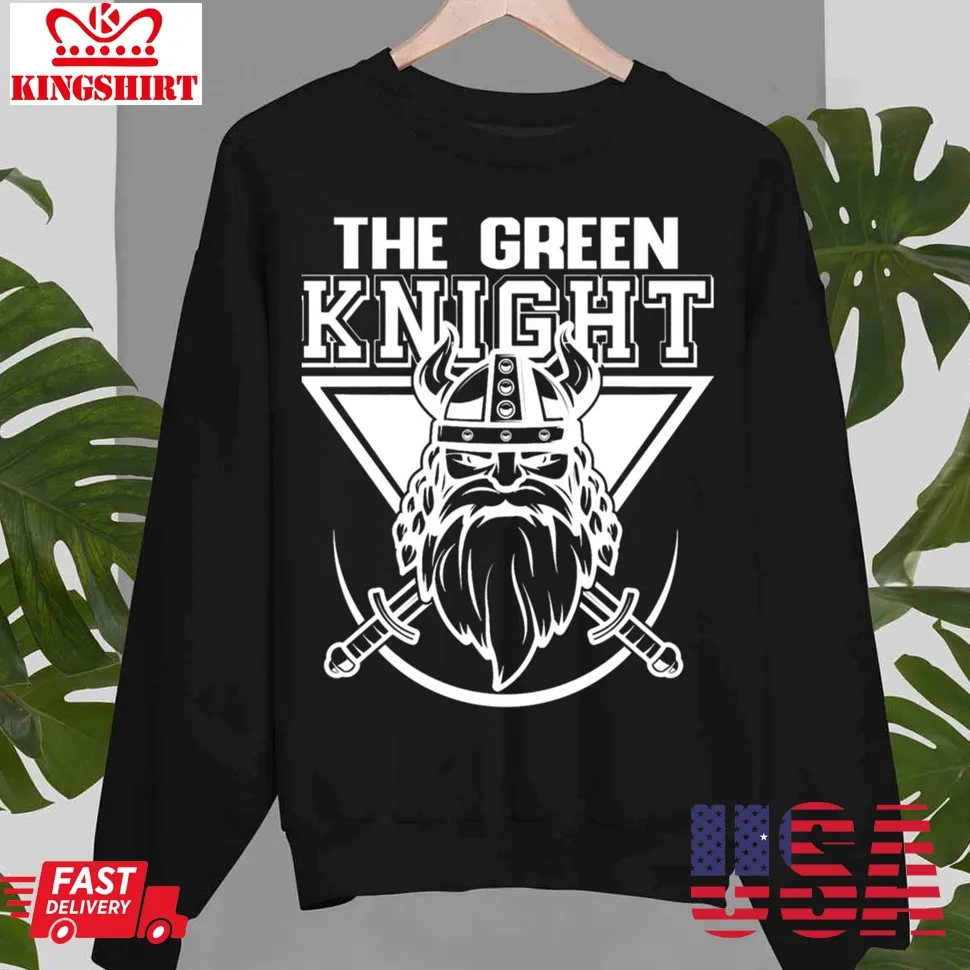 Beautiful Model The Green Knight Unisex Sweatshirt Plus Size
