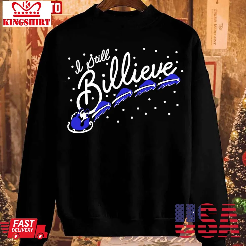 Billieve Christmas Buffalo Bills Unisex Sweatshirt Unisex Tshirt