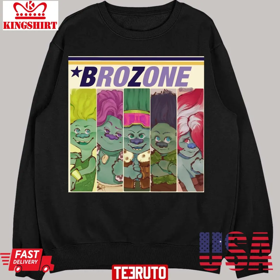 Brozone Troll Team Unisex T Shirt Size up S to 4XL