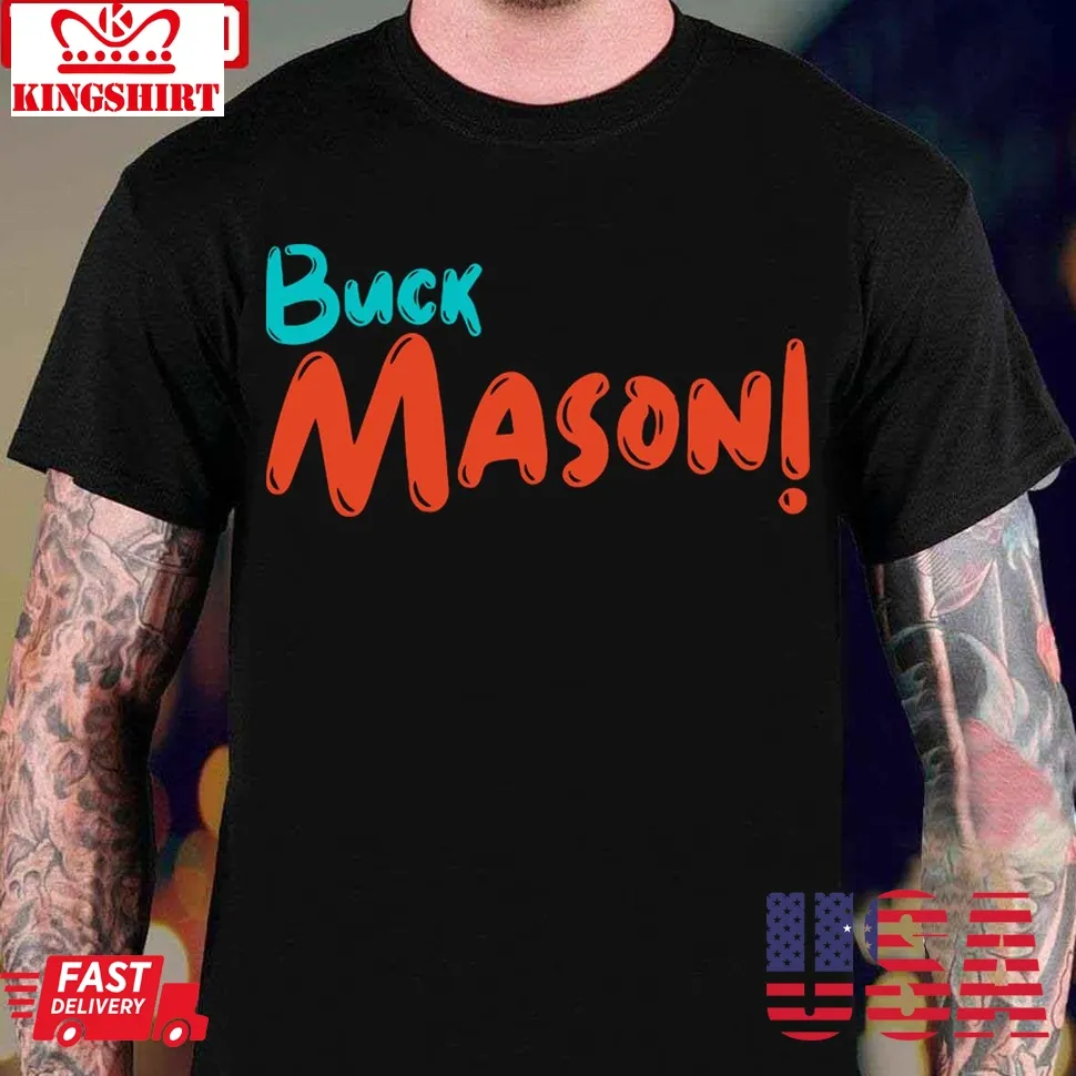 Buck Mason Logo Unisex T Shirt Size up S to 4XL