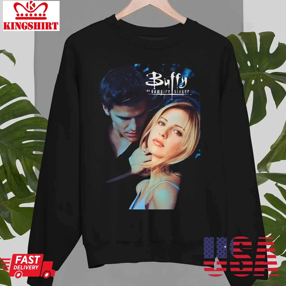 Buffy And Angel The Vampire Slayer Unisex Sweatshirt Plus Size