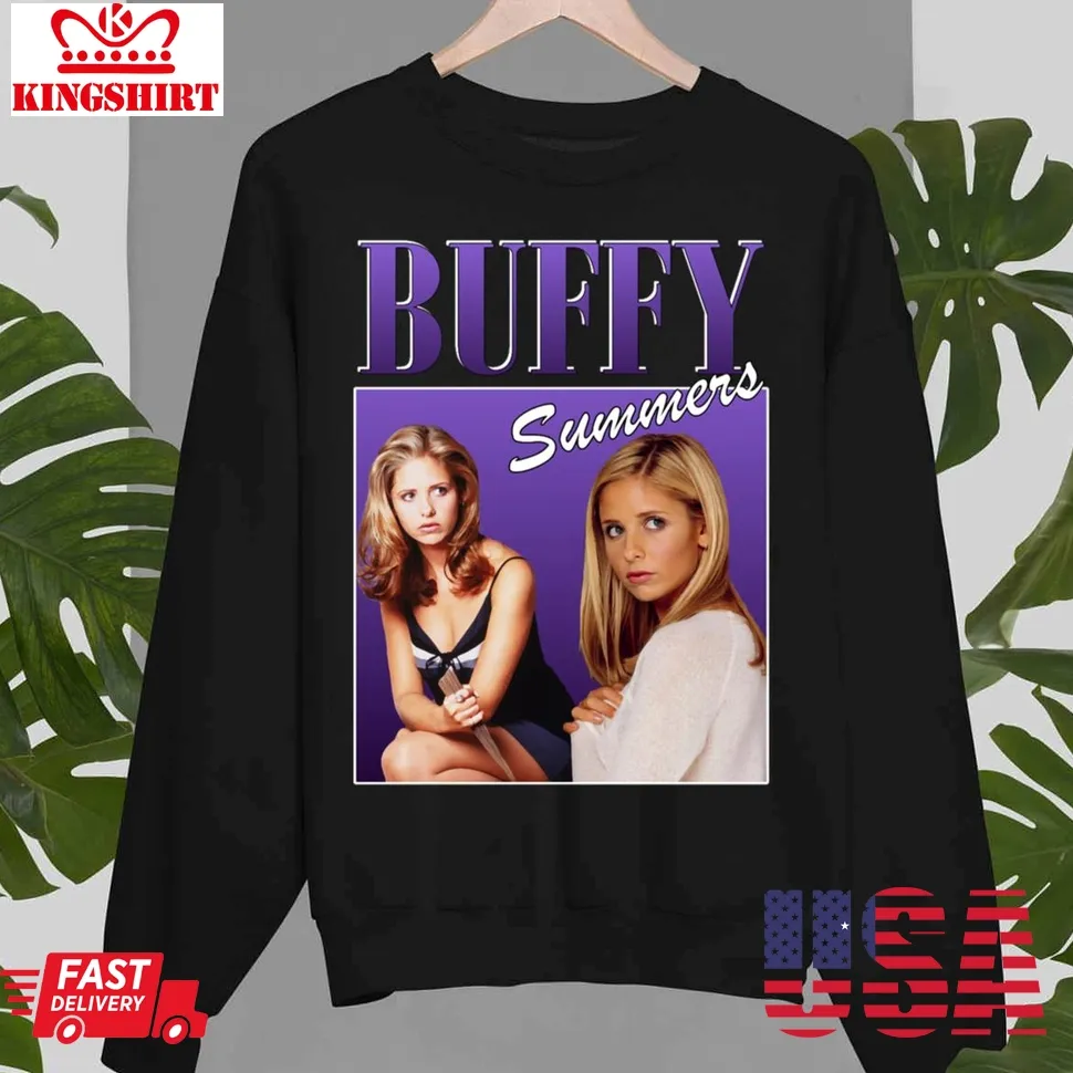 Buffy Summers The Vampire Slayer Unisex Sweatshirt Size up S to 4XL