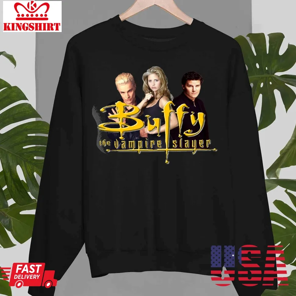 Buffy The Vampire Slayer Graphic Unisex Sweatshirt Plus Size