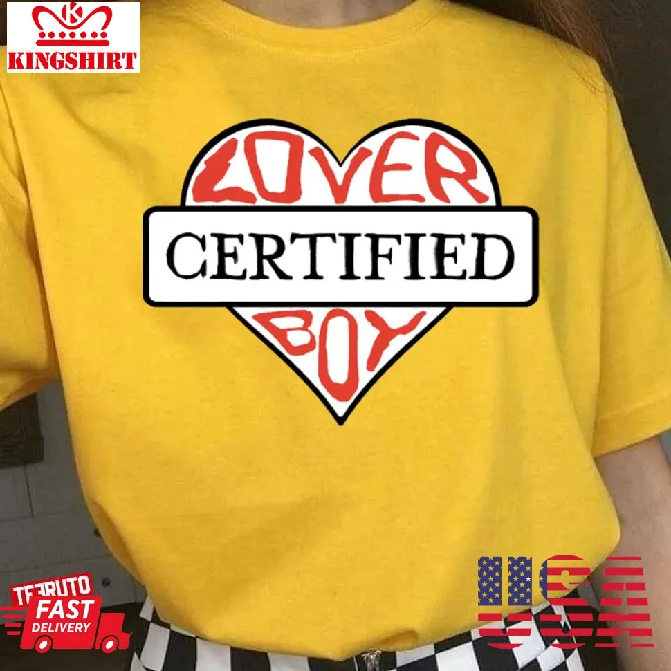 Certified Lover Boy Cute Tag Drake Unisex T Shirt Unisex Tshirt