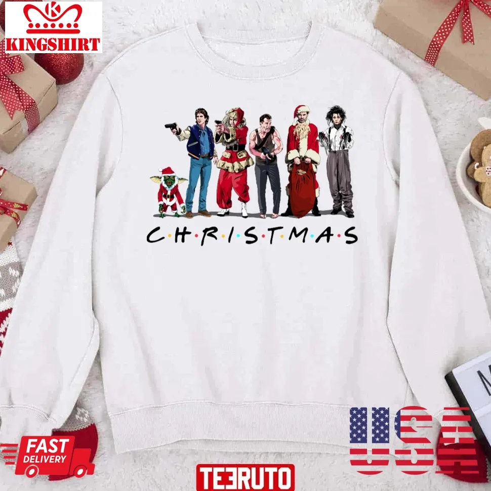 Christmas 2023 All Iconic Characters Unisex Sweatshirt Plus Size