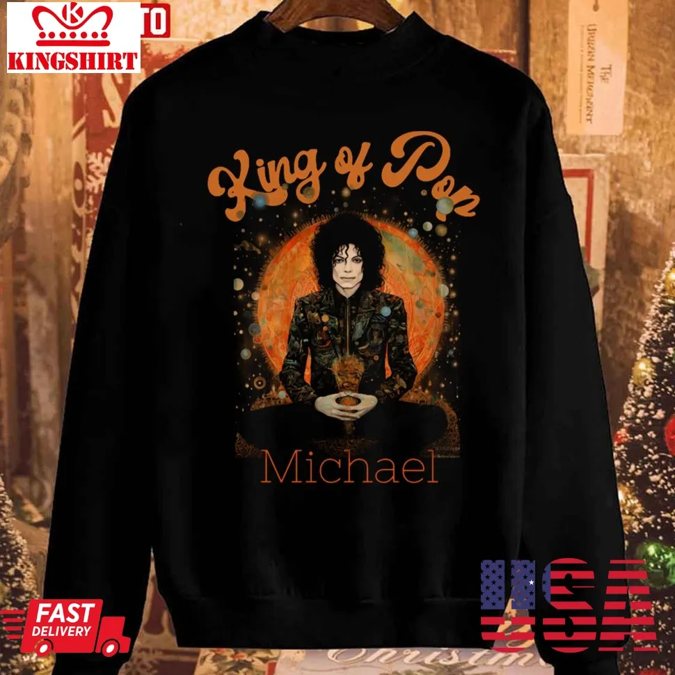 Christmas King Of Pop Michael Jackson Unisex Sweatshirt Unisex Tshirt