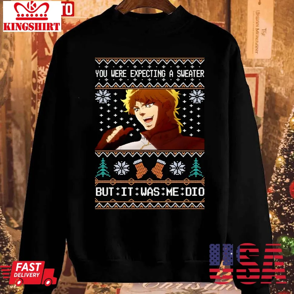 Funny Dio Graphic Christmas 2023 Unisex Sweatshirt Plus Size