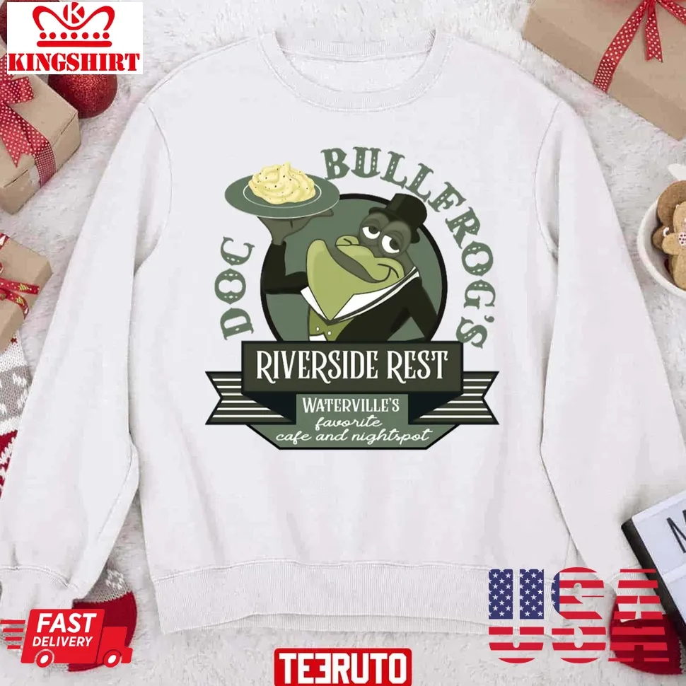 The cool Doc Bullfrog's Riverside Rest Unisex Sweatshirt Unisex Tshirt